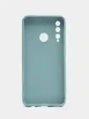 Светло-синий силиконовый чехол для Huawei Honor 10i/Honor 20E (Хонор 10ай / Хонор 20Е), прозрачный