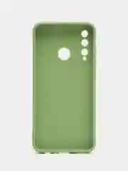 Зеленый силиконовый чехол для Huawei Honor 10i/Honor 20E (Хонор 10ай / Хонор 20Е), прозрачный