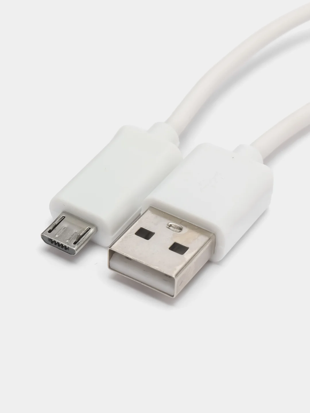 Белый usb-кабель для зарядки контроллеров, геймпадов, microUSB