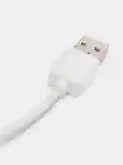 Белый usb-кабель для зарядки контроллеров, геймпадов, microUSB
