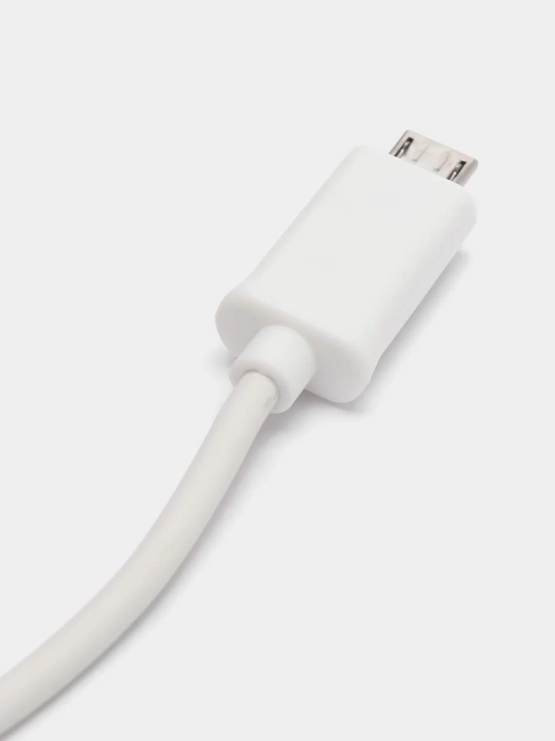 Белый usb-кабель для зарядки контроллеров, геймпадов, microUSB