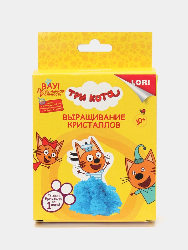 Набор для творчества Выращивание кристаллов Три кота "Коржик"