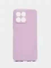 Сиреневый силиконовый чехол для Honor X6 / Honor X8 5G (VNE-N41) (Хонор Х6 / Х8 5 Джи), прозрачный