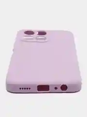 Сиреневый силиконовый чехол для Honor X6 / Honor X8 5G (VNE-N41) (Хонор Х6 / Х8 5 Джи), прозрачный
