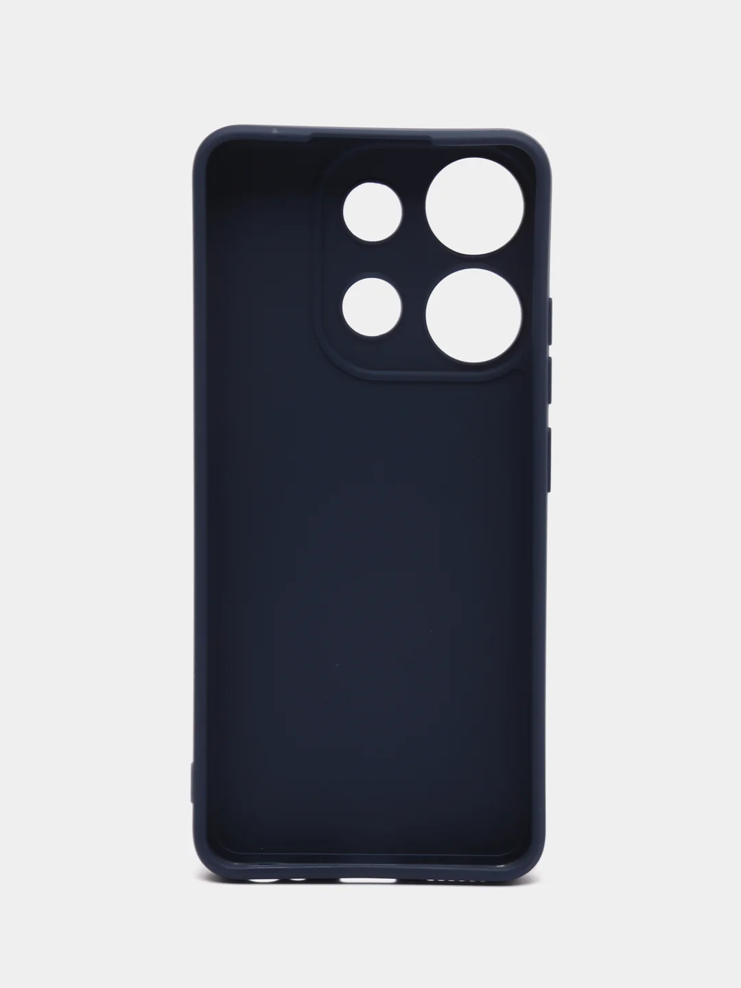 Темно-синий чехол для Tecno Spark GO 2023 / Tecno Pop 7 / Tecno Pop 7 Pro, прозрачный, силиконовый