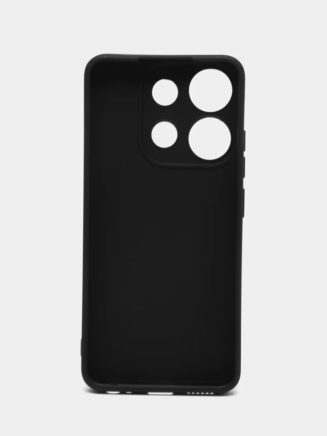Черный чехол для Tecno Spark GO 2023 / Tecno Pop 7 / Tecno Pop 7 Pro, прозрачный, силиконовый