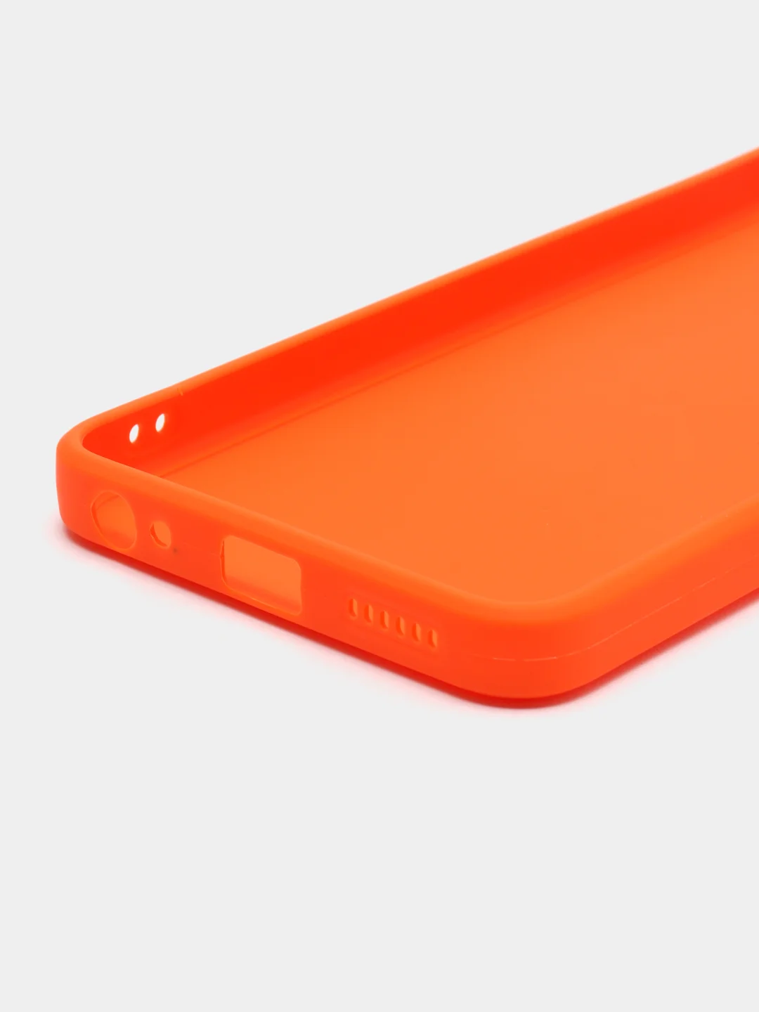 Оранжевый чехол для Tecno Spark GO 2023 / Tecno Pop 7 / Tecno Pop 7 Pro, прозрачный, силиконовый