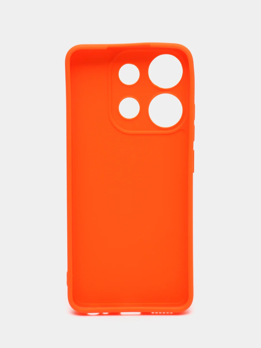 Оранжевый чехол для Tecno Spark GO 2023 / Tecno Pop 7 / Tecno Pop 7 Pro, прозрачный, силиконовый