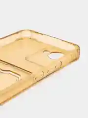 Золотой чехол для Realme C30 / C30S / 50i PRIME (Реалми С30 / 50И Прайм), силиконовый, прозрачный