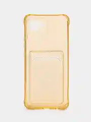 Золотой чехол для Realme C30 / C30S / 50i PRIME (Реалми С30 / 50И Прайм), силиконовый, прозрачный