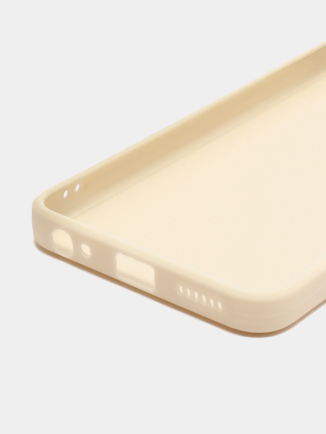 Молочный чехол для Tecno Spark GO 2023 / Tecno Pop 7 / Tecno Pop 7 Pro, прозрачный, силиконовый
