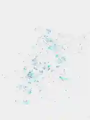 Серебряный блестки для декора ногтей