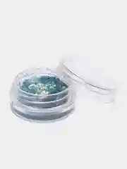 Лазурный блестки для декора ногтей