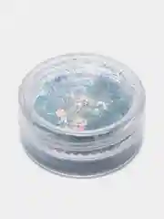 Лазурный блестки для декора ногтей