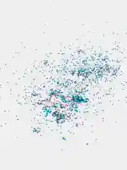 Лазурный блестки для декора ногтей