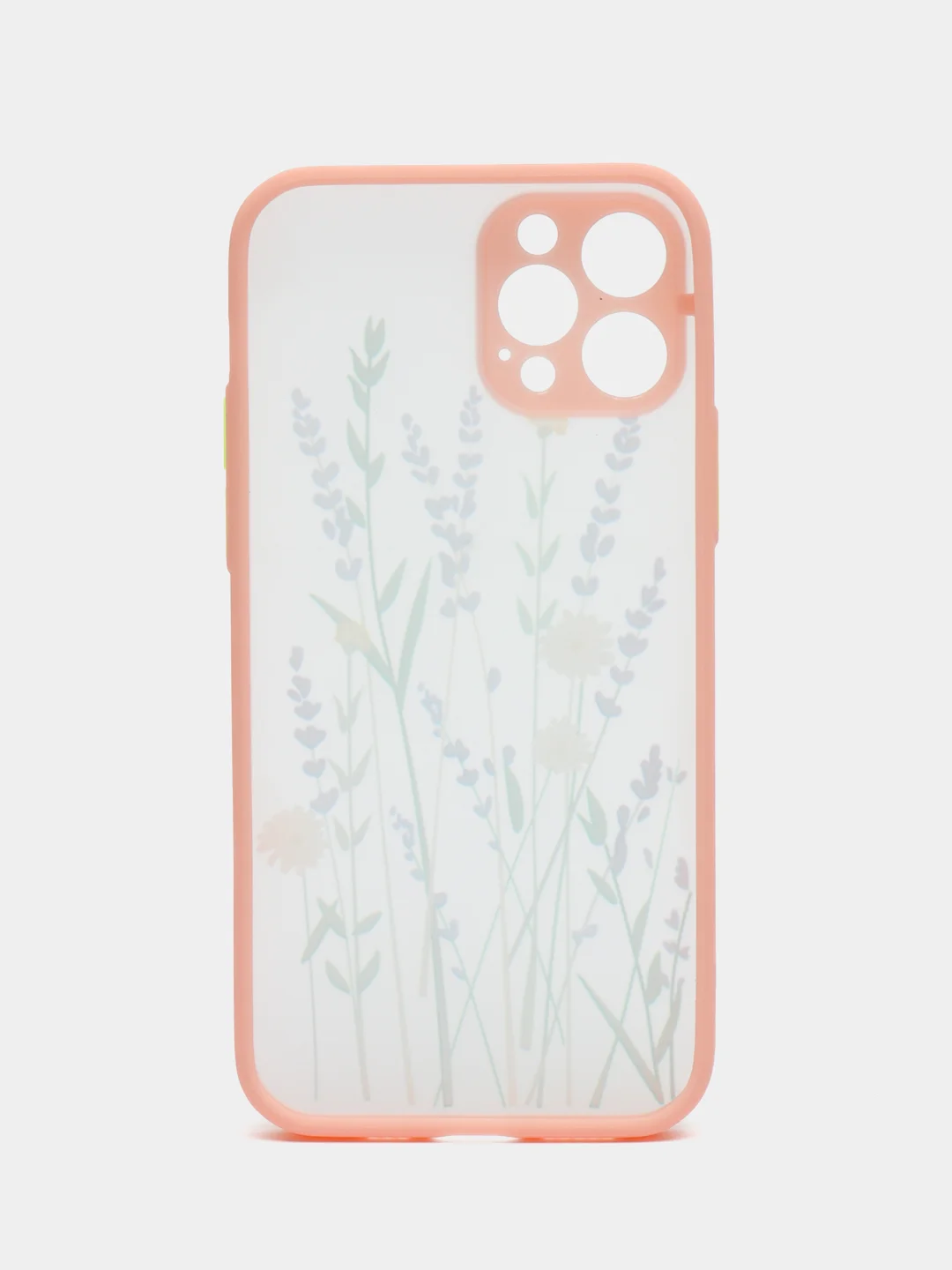 Пудровый чехол на Айфон (iPhone) 11, XR, 7, 8 Plus, SE, 12, 13, 14, 15 Pro Max, пластиковый