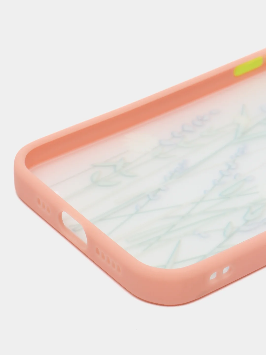 Пудровый чехол на Айфон (iPhone) 11, XR, 7, 8 Plus, SE, 12, 13, 14, 15 Pro Max, пластиковый