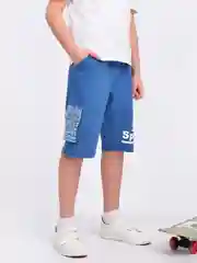 Светло-синий шорты для мальчика