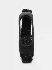 Хром плетеный нейлоновый ремешок / монобраслет с регулировкой для Xiaomi Mi Band 3, 4, 5 и 6