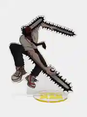 Бронзовый фигурка акриловая аниме "Человек-бензопила" Chainsaw Man, 2D