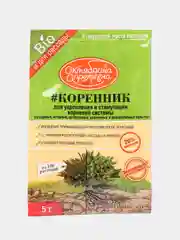 Стимулятор роста растений КОРЕННИК 5 гр. для укрепления и стимуляции корневой системы