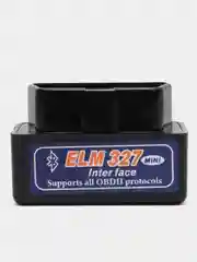 Черный автосканер диагностический Elm327 OBD 2 v.2.1, для автомобилей
