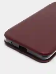 Пурпурный чехол-книжка для ZTE Blade A3 2020 (ЗТЕ Блейд A3 2020)