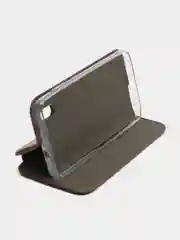 Пурпурный чехол-книжка для ZTE Blade A3 2020 (ЗТЕ Блейд A3 2020)