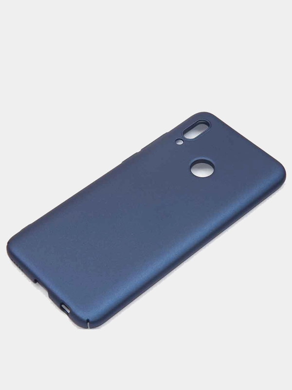 Чехол пластиковый для Honor 10 lite, Huawei P Smart 2019 накладка бампер синий TFN
