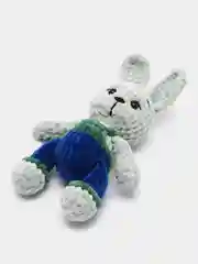 Вязаная игрушка Амигуруми Зайка