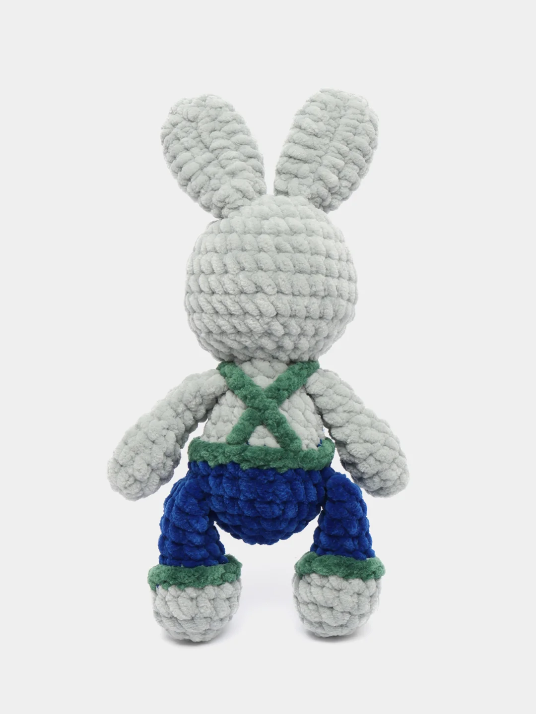 Вязаная игрушка Амигуруми Зайка