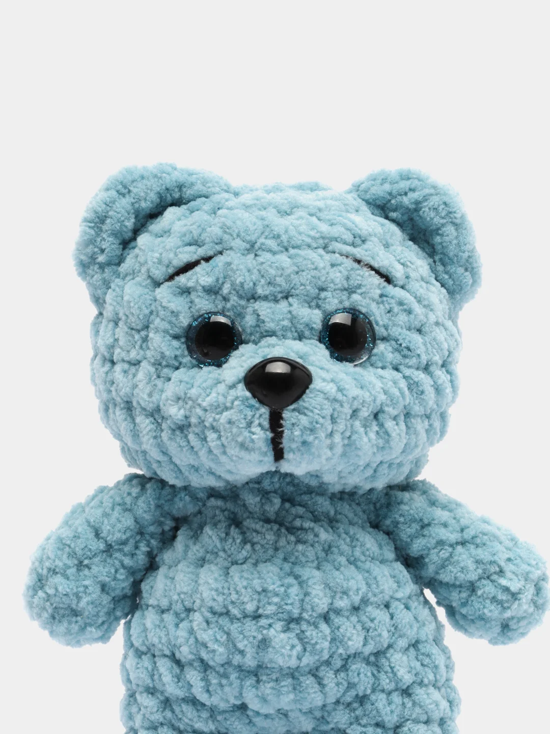 Вязаная игрушка Амигуруми Мишка