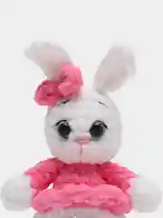 Вязаный игрушка Зайка Амигуруми