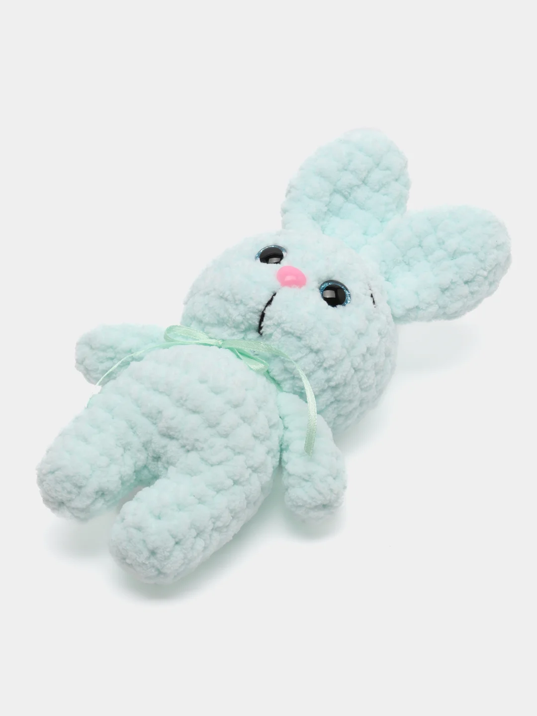 Вязаная игрушка "Амигуруми Зайка"