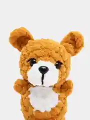 Вязаная игрушка Амигуруми Собачка