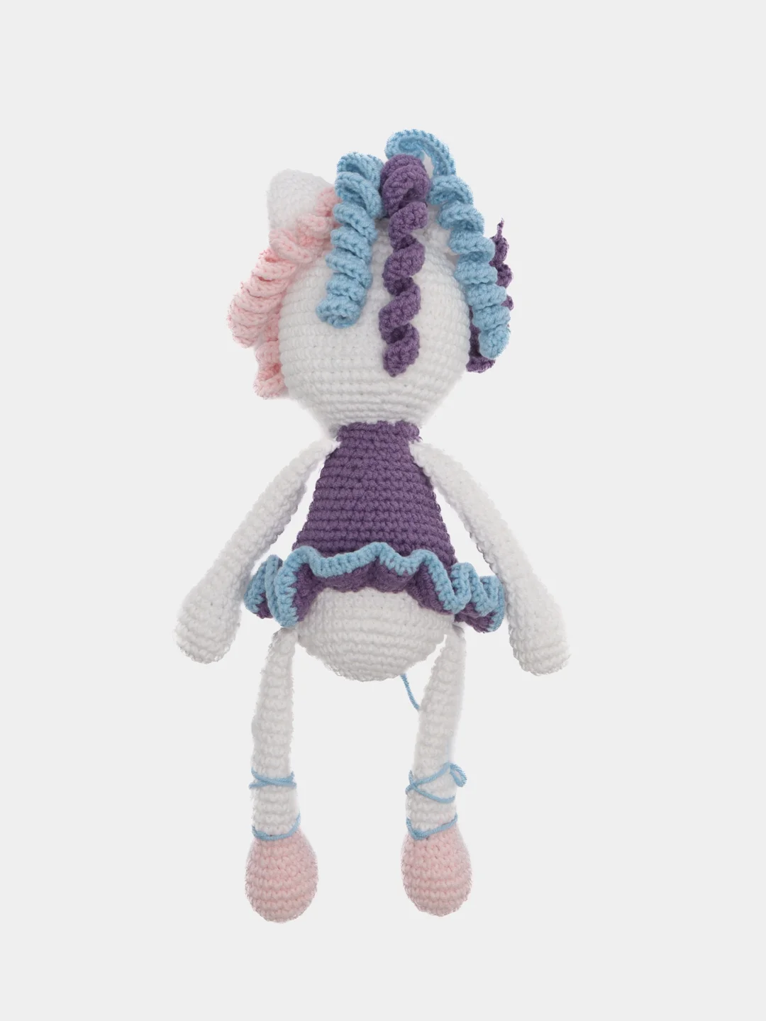Вязаная игрушка Единорожка Амигуруми