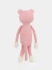 Розовый вязаный игрушка Котик Амигуруми
