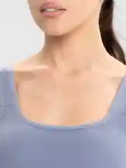 Серый топ женский базовый, кроп топ, майка