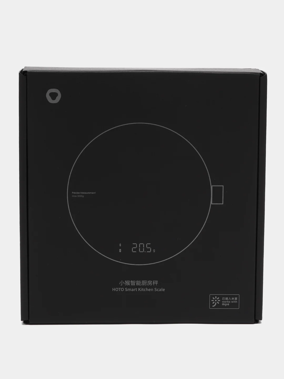 Черный умные кухонные весы Xiaomi HOTO, QWCFC001