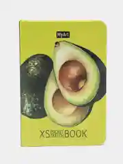 Желтый блокнот для зарисовок MyArt, скетчбук XS Pocket, формат А6, Проф-Пресс