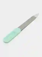 Бирюзовый пилка для ногтей металлическая