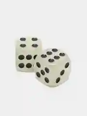 Кости игральные 2 шт, светящиеся в темноте, кубики для настольных игр 16 мм, дайсы, зары