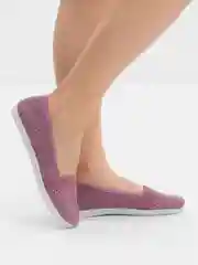 Бордовый балетки женские