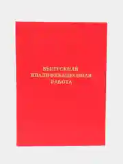 Папка "Выпускная квалификационная работа"