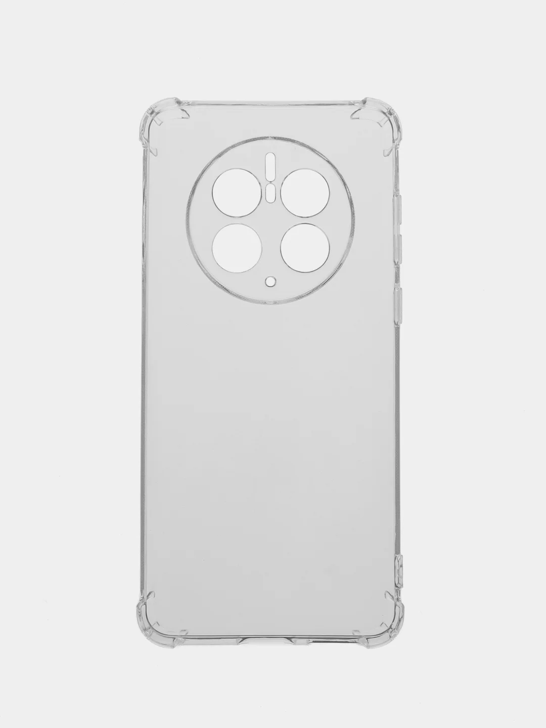 Прозрачный чехол для Huawei Mate 50 Pro (Хуавей Мате 50 Про), прозрачный, силиконовый