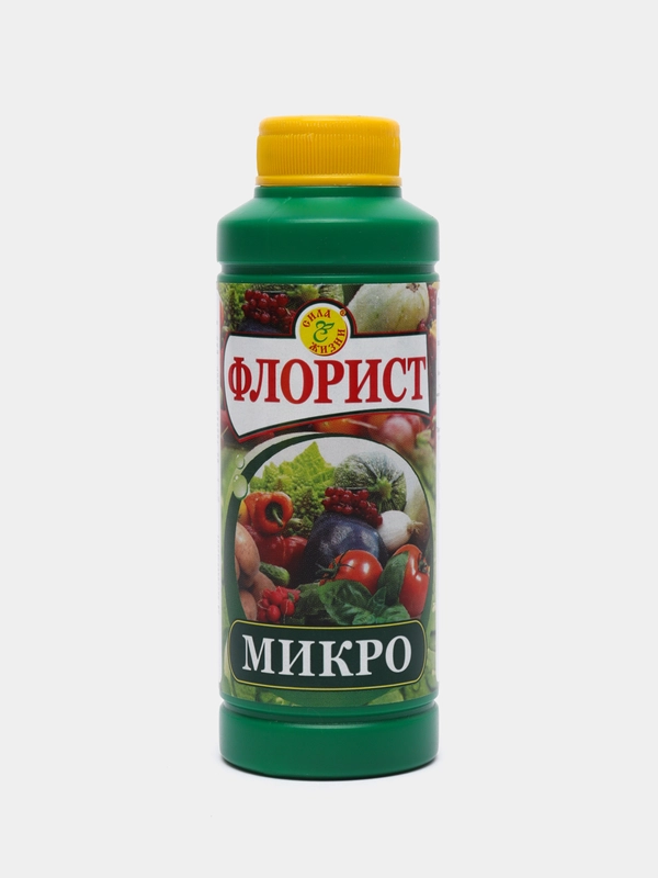 Флорист Микро, универсальная подкормка для выращивания различных культур, 120мл