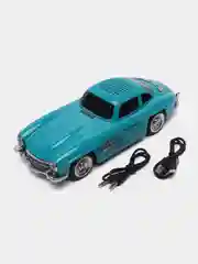 Бирюзовый bluetooth колонка в виде машины Classic Benz 300SL, 25x10x7 cm