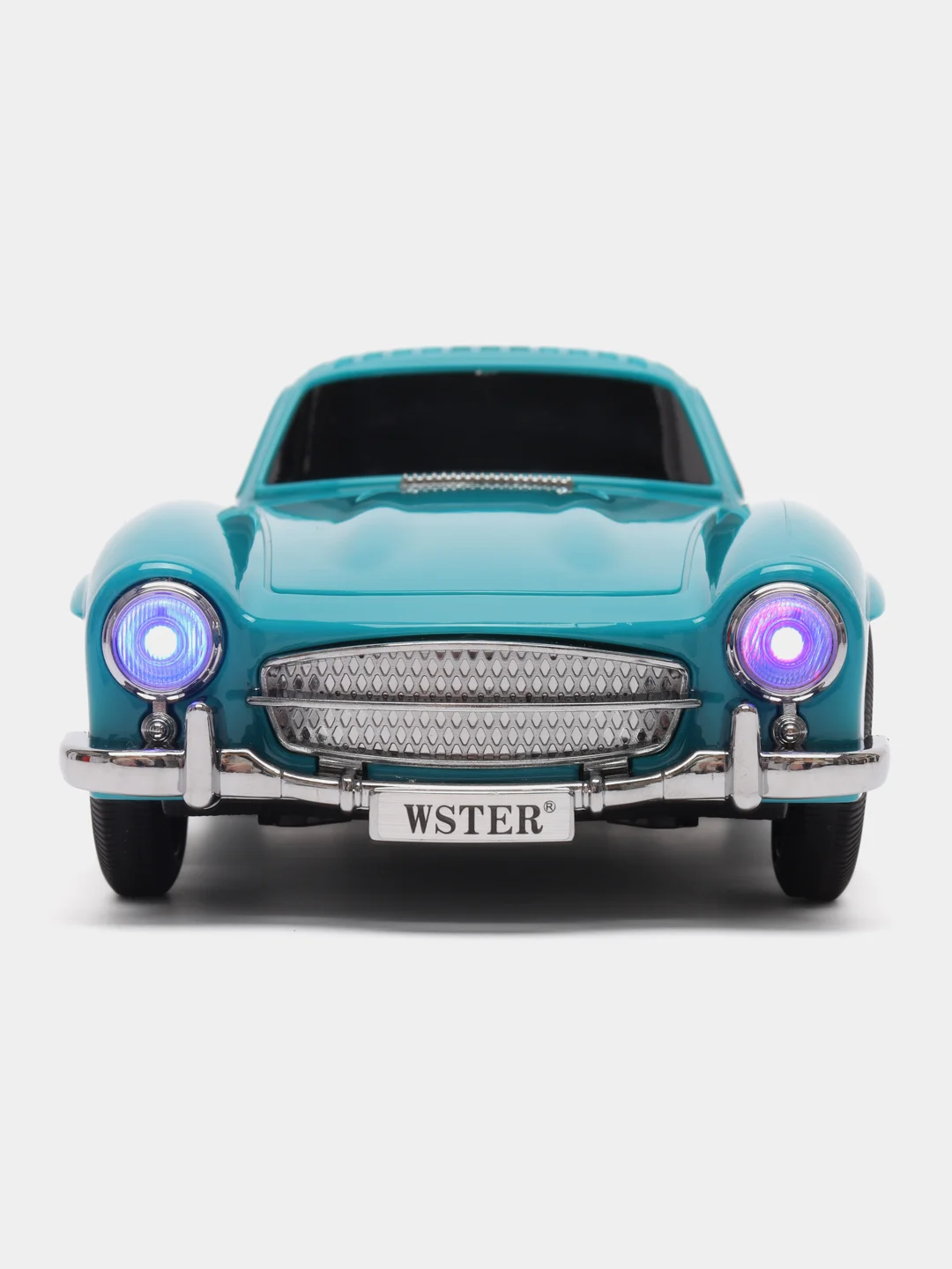 Бирюзовый bluetooth колонка в виде машины Classic Benz 300SL, 25x10x7 cm