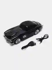 Черный bluetooth колонка в виде машины Classic Benz 300SL, 25x10x7 cm