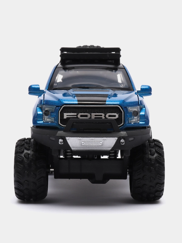 Металлическая игрушечная машинка Ford Raptor внедорожник